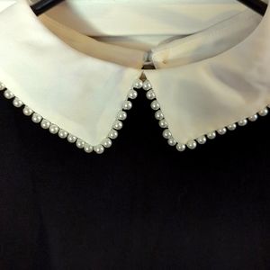 CeCe Peter Pan Collar  Sweater.
